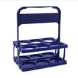 Foldable Plastic Drink Carrier with Handle | https://www.bestnamebadges.com