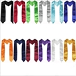 Custom Embroidery Graduation Stoles | https://www.bestnamebadges.com