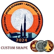 Custom Size & Shape Embroidered Patches | https://www.bestnamebadges.com
