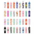 16oz Matte Tumblers with Lids and Straws | https://www.bestnamebadges.com