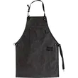 Adjustable Uniform Cafe Kitchen Working Canvas Bib Apron | https://www.bestnamebadges.com