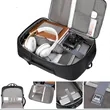 Expandable Business Carry-On Backpack with USB Charger Port | https://www.bestnamebadges.com