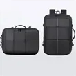Expandable Business Carry-On Backpack with USB Charger Port | https://www.bestnamebadges.com
