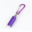 Mini LED Keychain Flashlight With Carabiner | https://www.bestnamebadges.com