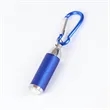 Mini LED Keychain Flashlight With Carabiner | https://www.bestnamebadges.com