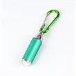 Mini LED Keychain Flashlight With Carabiner | https://www.bestnamebadges.com