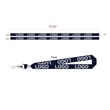 Custom 1" Lanyard & 3" x 4" PVC Badge Holder Set | https://www.bestnamebadges.com