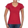 Gildan Softstyle Ladies V-Neck Tees | https://www.bestnamebadges.com