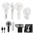 Bend & Snap Rechargeable Fan | https://www.bestnamebadges.com