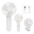 Bend & Snap Rechargeable Fan | https://www.bestnamebadges.com