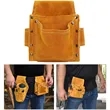 Classic Leather Tool Pouch | https://www.bestnamebadges.com