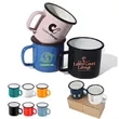 12 oz Enamel Mugs | https://www.bestnamebadges.com