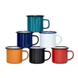 12 oz Enamel Mugs | https://www.bestnamebadges.com