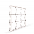 8'x8' Straight Pop Up Fabric Foldable Display Wall | https://www.bestnamebadges.com