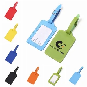 PU Leather Luggage Tags