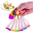 Silicone Tea Infuser Filter Bags  | https://www.bestnamebadges.com