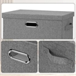 Collapsible Stackable Storage Bin with Lid | https://www.bestnamebadges.com