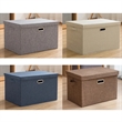 Collapsible Stackable Storage Bin with Lid | https://www.bestnamebadges.com