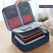 Travel Documents Storage Bag with Lock | https://www.bestnamebadges.com