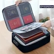Travel Documents Storage Bag with Lock | https://www.bestnamebadges.com