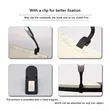 Rechargeable LED Book Light Clip | https://www.bestnamebadges.com