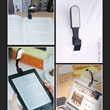 Rechargeable LED Book Light Clip | https://www.bestnamebadges.com