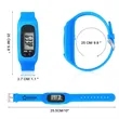 Silicone Fitness Tracker Pedometer Watch | https://www.bestnamebadges.com