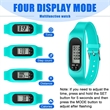 Silicone Fitness Tracker Pedometer Watch | https://www.bestnamebadges.com