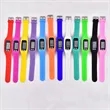 Silicone Fitness Tracker Pedometer Watch | https://www.bestnamebadges.com