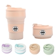 Silicone Portable Collapsible Water Cup | https://www.bestnamebadges.com