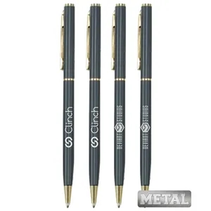 Union Printed, Promotional "Remarkable" Metal Twist Pen