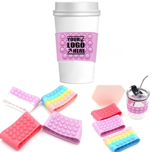 Press Bubbles Unwrapped Mug Sleeve