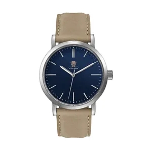 39MM, SS, SILVER CASE, 3-HAND MVT, DTE | https://www.bestnamebadges.com