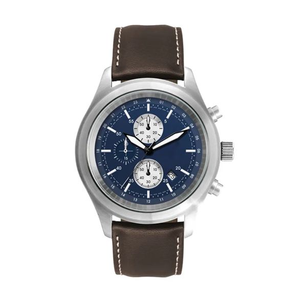 44.2MM, SS, SILVER CASE, CHRONO MVT, DTE