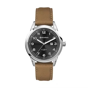 34MM SS, SILVER CASE, 3-HAND MVT, DTE | https://www.bestnamebadges.com