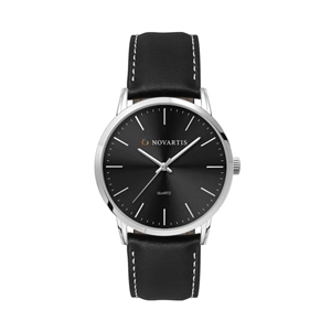 39.5MM, SILVER METAL CASE, 3-HAND MVT | https://www.bestnamebadges.com