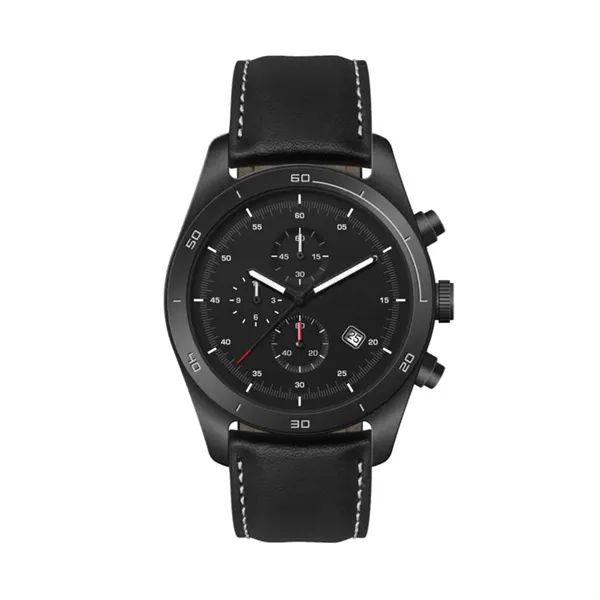 42MM, SS, BLACK CASE, CHRONO MVT, DTE
