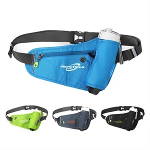 Fanny Pack Running Belt with Water Bottle Holder