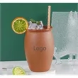 12OZ Red Clay Whiskey Cup | https://www.bestnamebadges.com