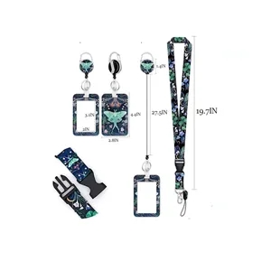 Personalized Fashion Lanyard W/  Card Sleeve