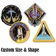 Custom Size & Shape Embroidered Patches | https://www.bestnamebadges.com