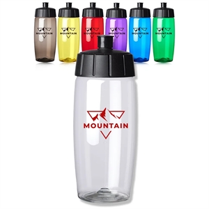19 oz. Sinker Plastic Water Bottles | https://www.bestnamebadges.com