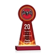 Laidlaw VividPrint™ Award - Red | https://www.bestnamebadges.com