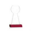 Laidlaw VividPrint™/Etch Award - Red | https://www.bestnamebadges.com