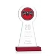 Laidlaw VividPrint™/Etch Award - Red | https://www.bestnamebadges.com