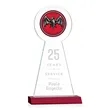 Laidlaw VividPrint™/Etch Award - Red | https://www.bestnamebadges.com