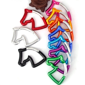 Horse Head Shape Aluminum Carabiner