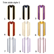 Unisex Adult Graduate Honor Stole | https://www.bestnamebadges.com