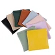Snap Spring Closure PU Earphone Pouch | https://www.bestnamebadges.com
