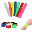 PVC Reflective Slap Bracelet Wristband | https://www.bestnamebadges.com